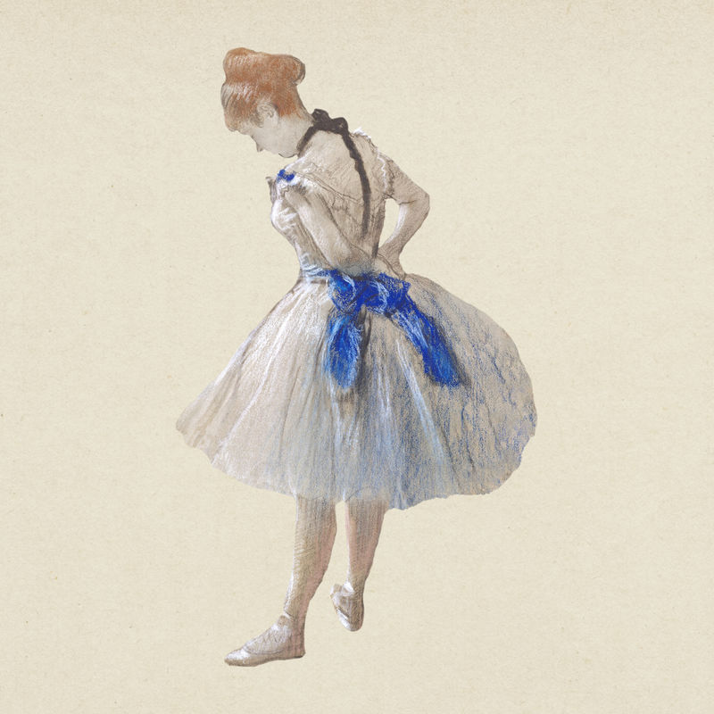 芭蕾舞女演员改编自法国著名艺术家埃德加·德加的作品