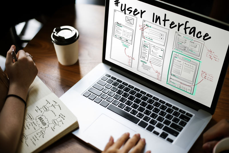 网站开发布局草图