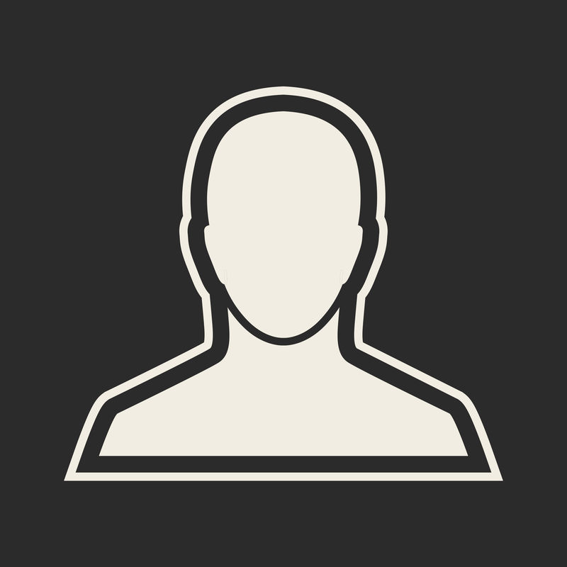 人头形状拼贴元素psd