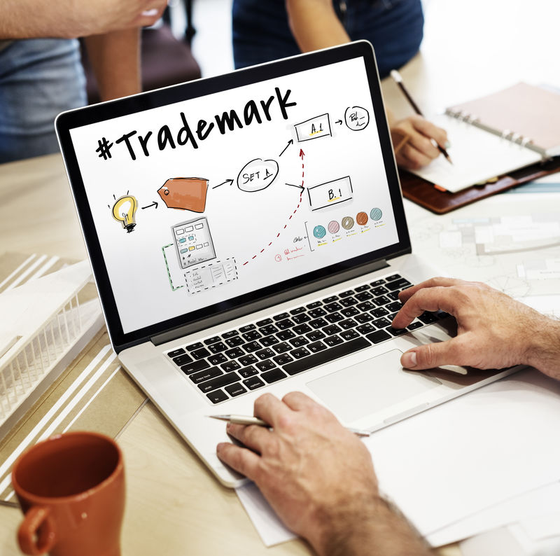 商业品牌标签图表