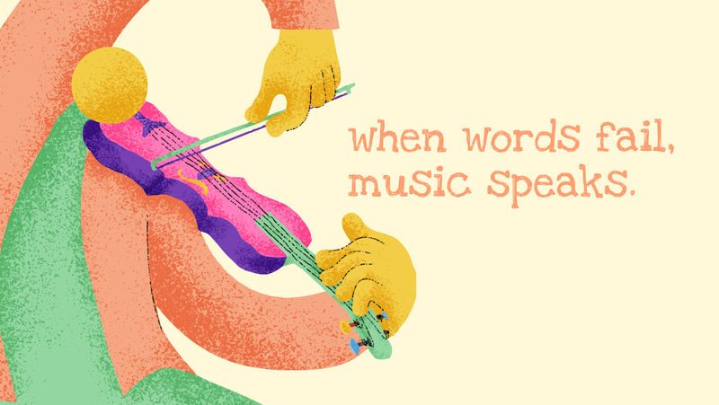 音乐米色博客横幅平面设计歌词不连贯时引用鼓舞人心的格言音乐说话