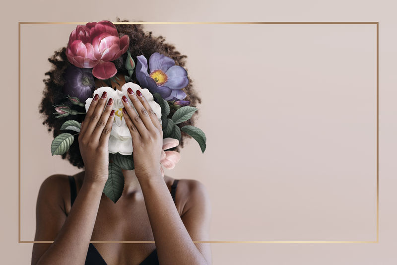 我们支持黑色生命物质框架设计元素