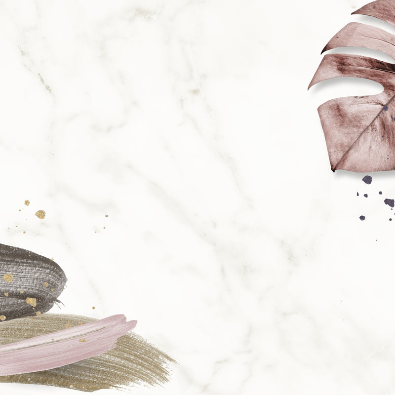 一个树叶图案背景向量