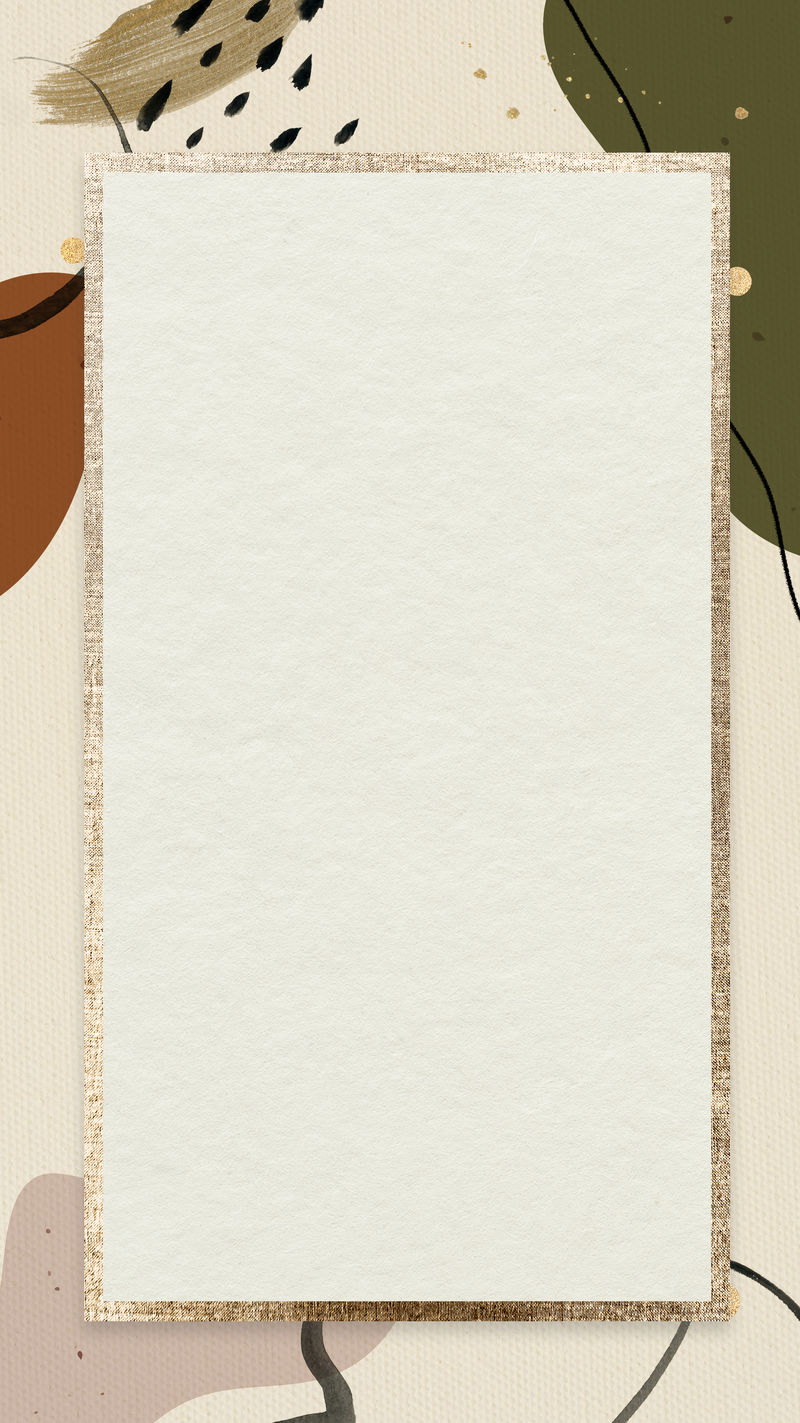 抽象孟菲斯手机壁纸框架