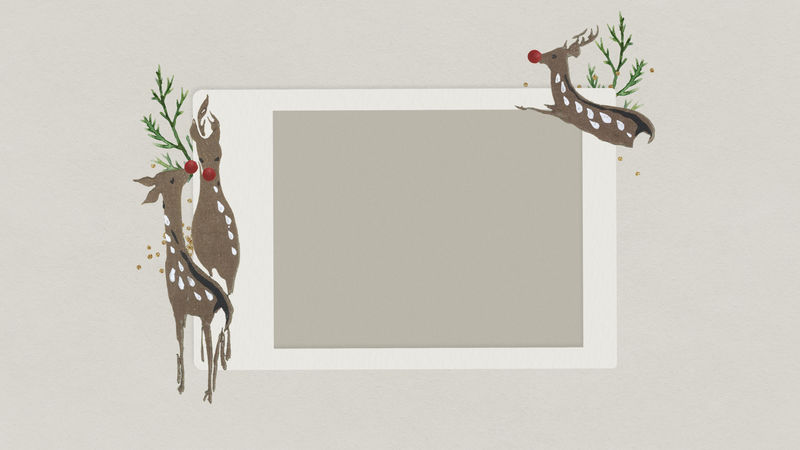 节日圣诞即时相框模型