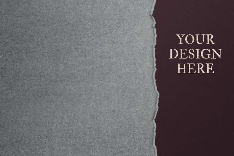 两个纹理背景和纸模型