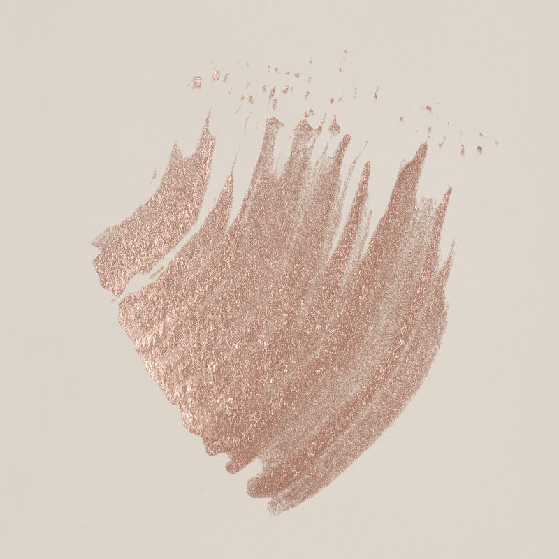 金属粉色笔画插图