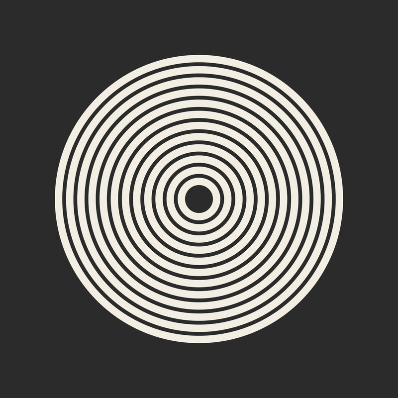催眠圈几何拼贴元素psd