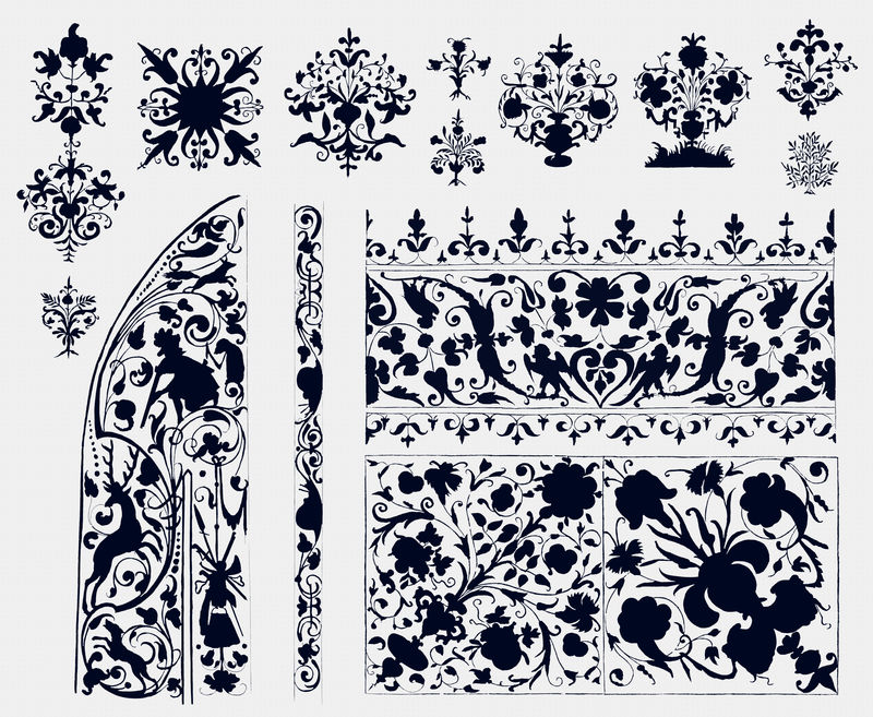 来自公共领域的复古装饰品由rawpixel修改