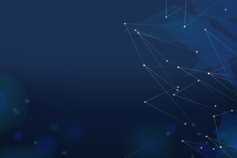 深蓝色数字网格psd技术网络背景