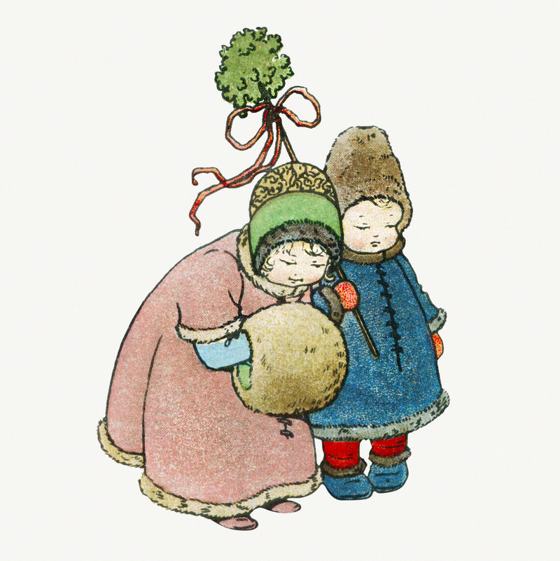 孩子们站在一起