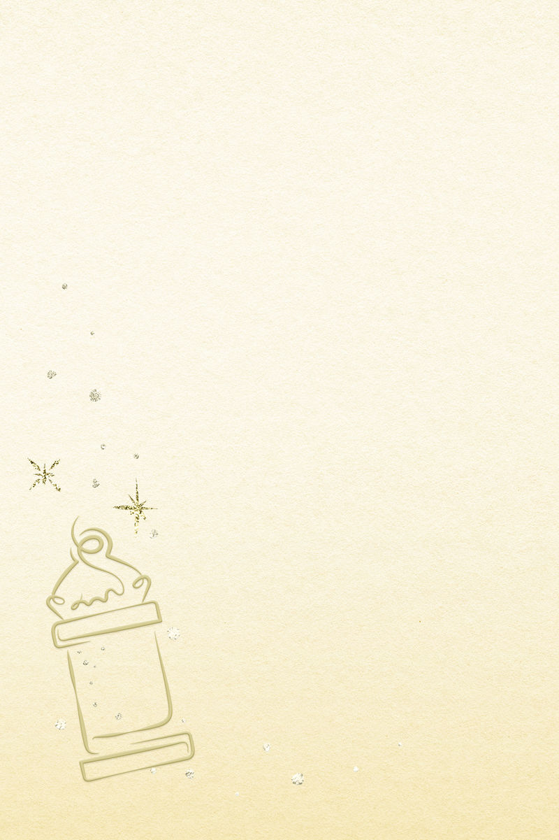 带涂鸦尖塔插图的黄色背景psd