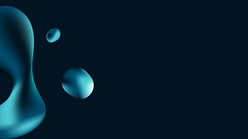 技术几何图形psd黑色背景