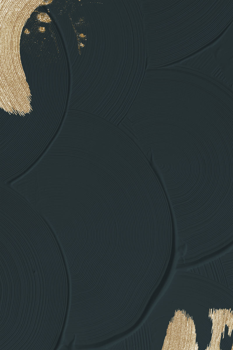 黑色亚克力质感psd背景金色闪光