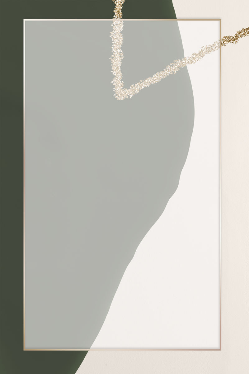 金微光psd框架抽象背景