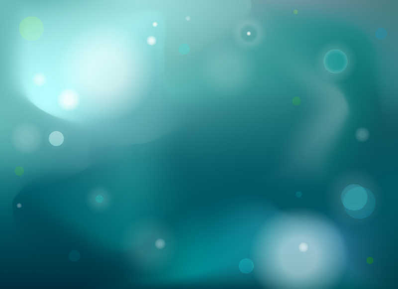 白色光斑的绿色矢量背景