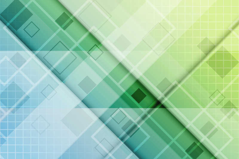 抽象绿色的矢量背景