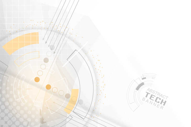 商业技术背景矢量