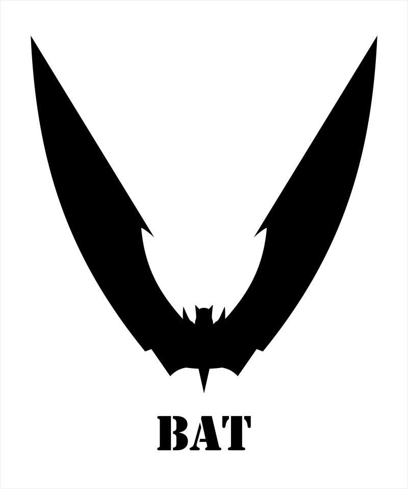 蝙蝠翅膀符号大全图片