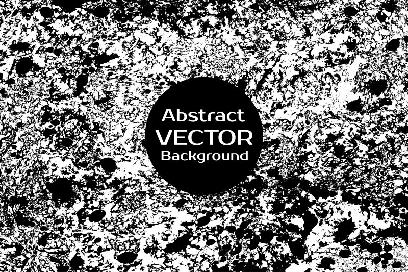 抽象的黑色大理石纹理矢量背景