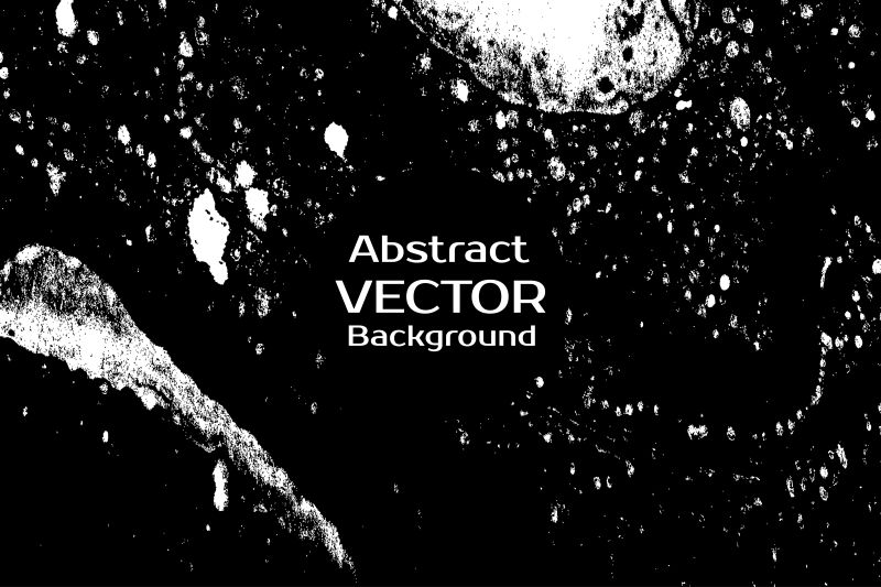 飞溅的墨滴矢量背景