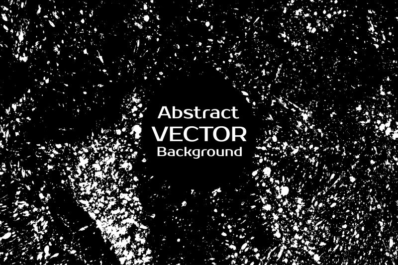 飞溅的白色墨滴矢量背景