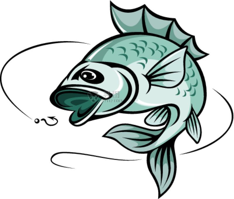矢量的钓鱼模板
