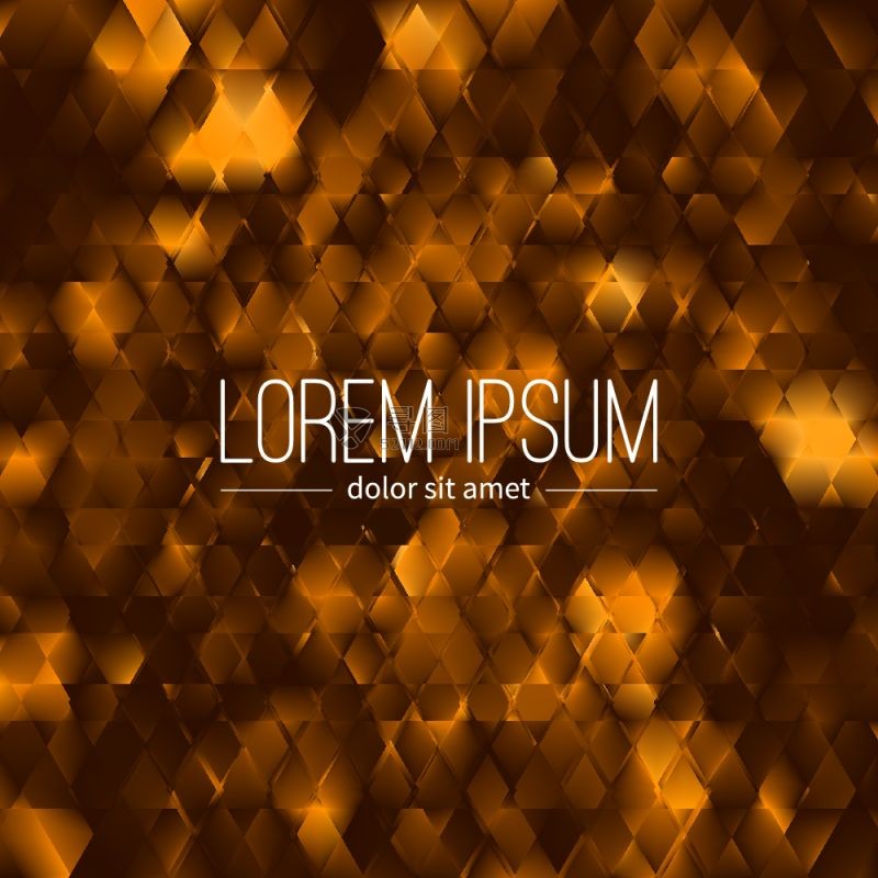 模糊抽象的橙色矢量背景