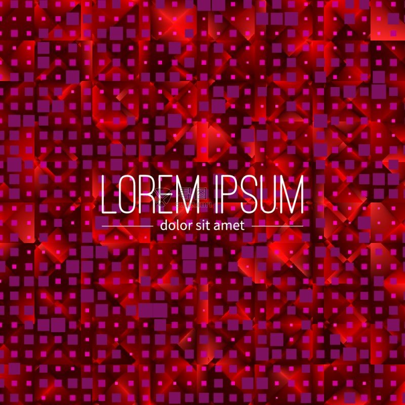 抽象的矢量红色背景