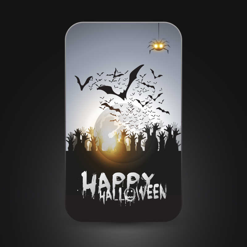 矢量的万圣节海报设计