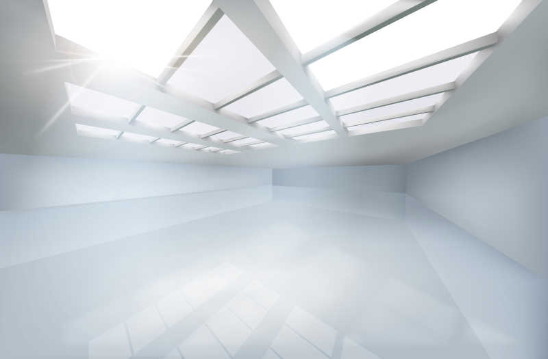 矢量空荡的大礼堂