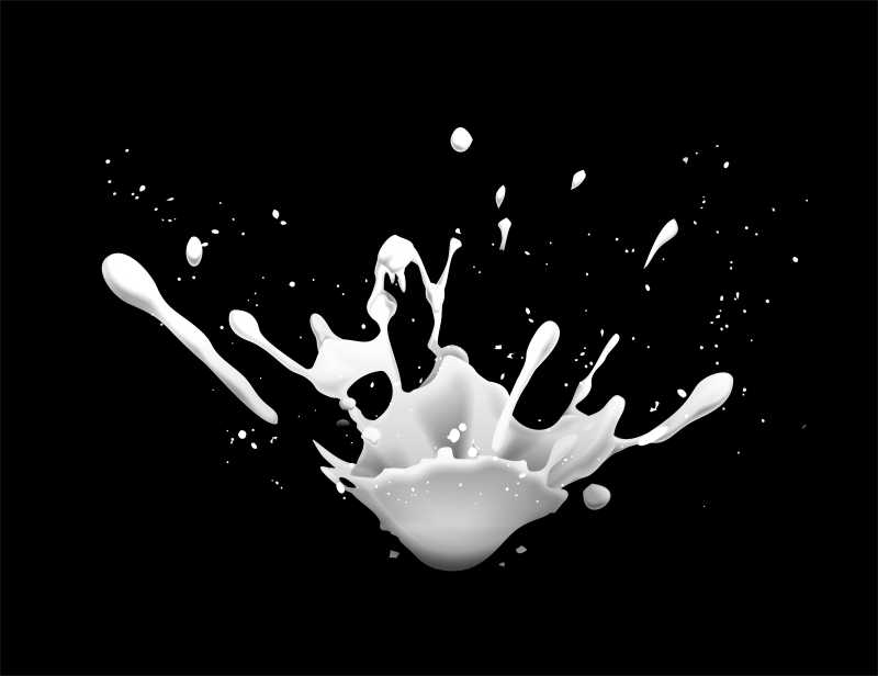 矢量抽象的白色油漆图案设计