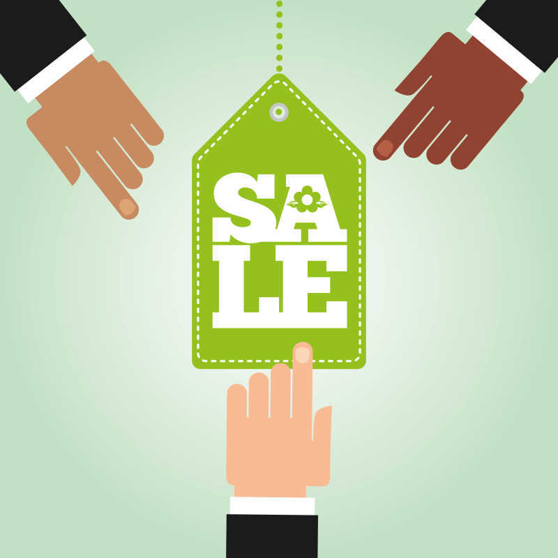 销售理念矢量插画