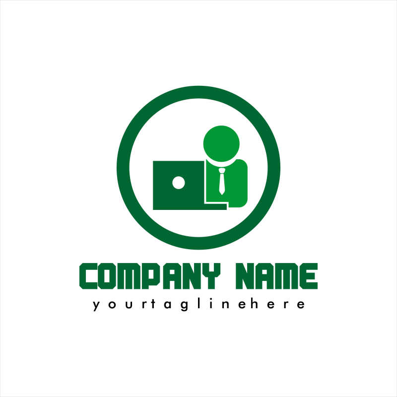 矢量建筑主题商标