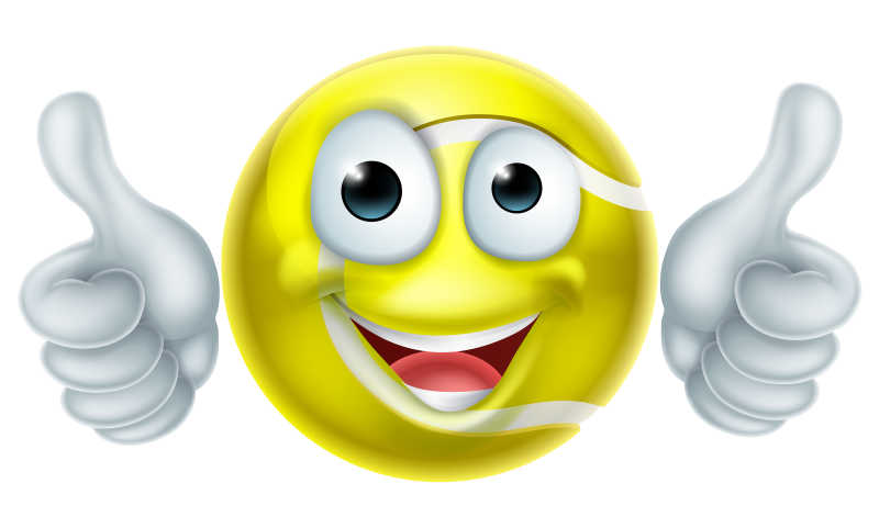 矢量网球吉祥物