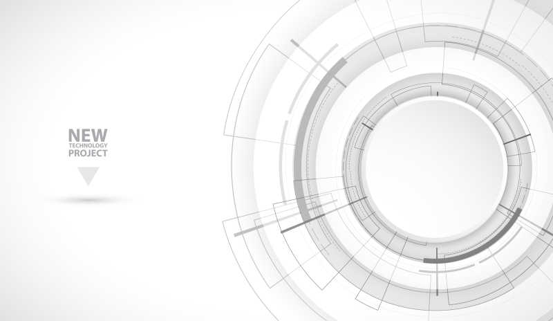 抽象的几何矢量模板