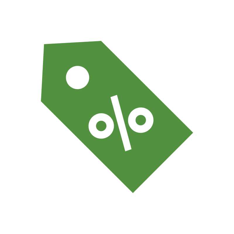 绿色生活标签矢量模板