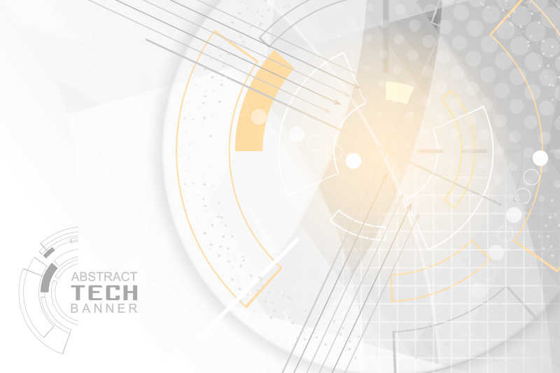 抽象的商业技术背景矢量