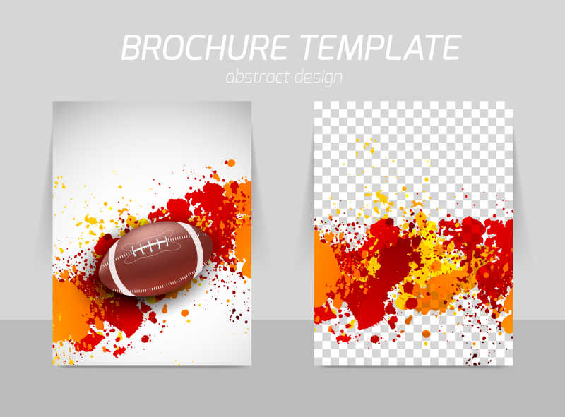 矢量橄榄酒元素商业宣传的设计模板