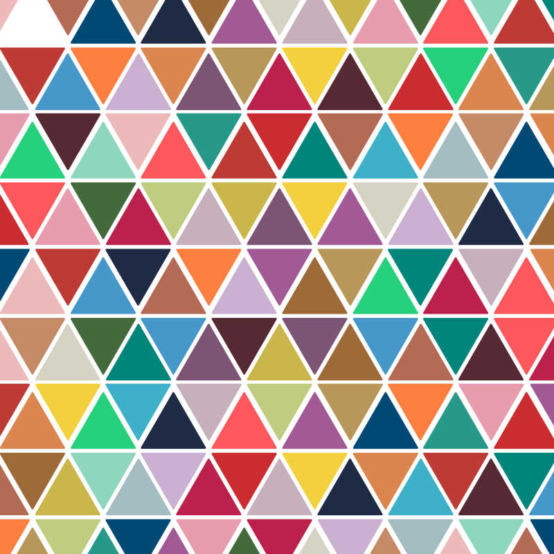 矢量古典几何三角形背景