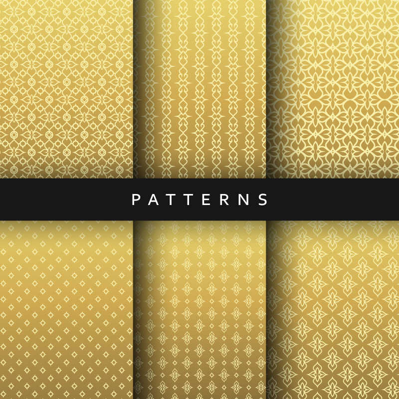 矢量豪华设计元素图案抽象纹理