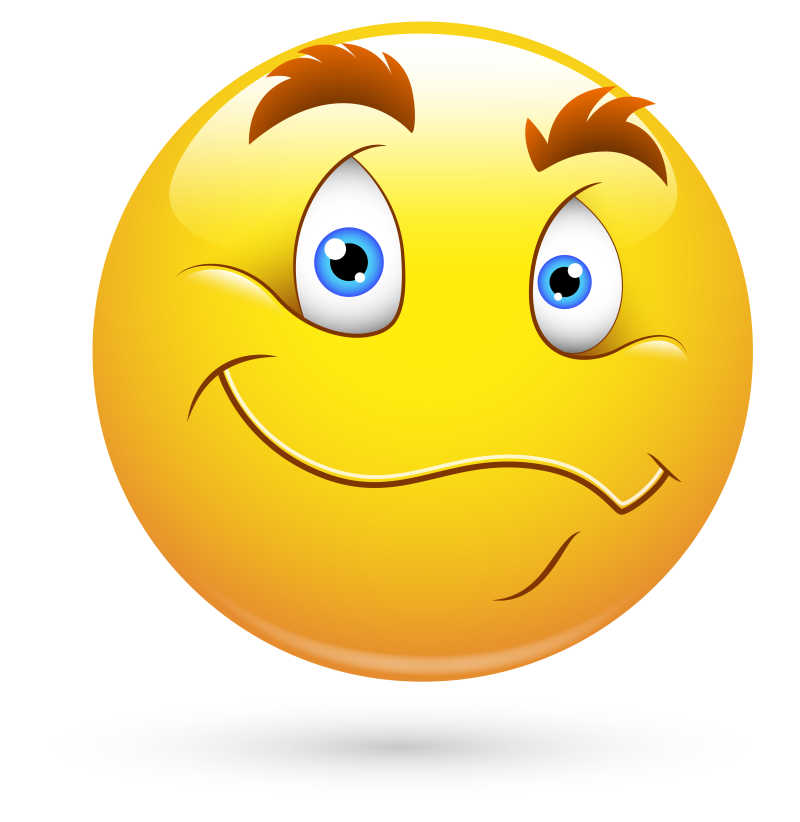 矢量笑脸卡通表情