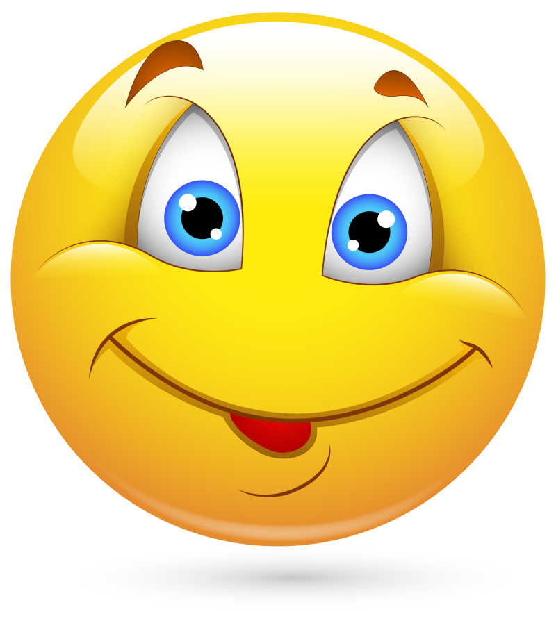 矢量天真卡通表情