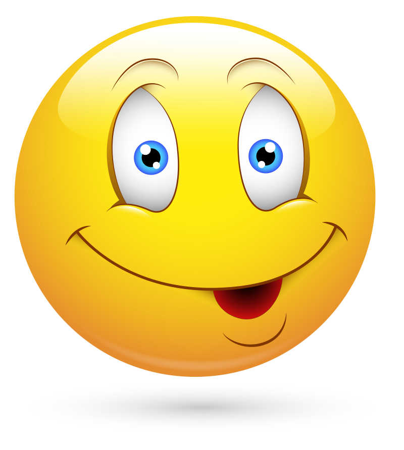 矢量迷人的卡通表情