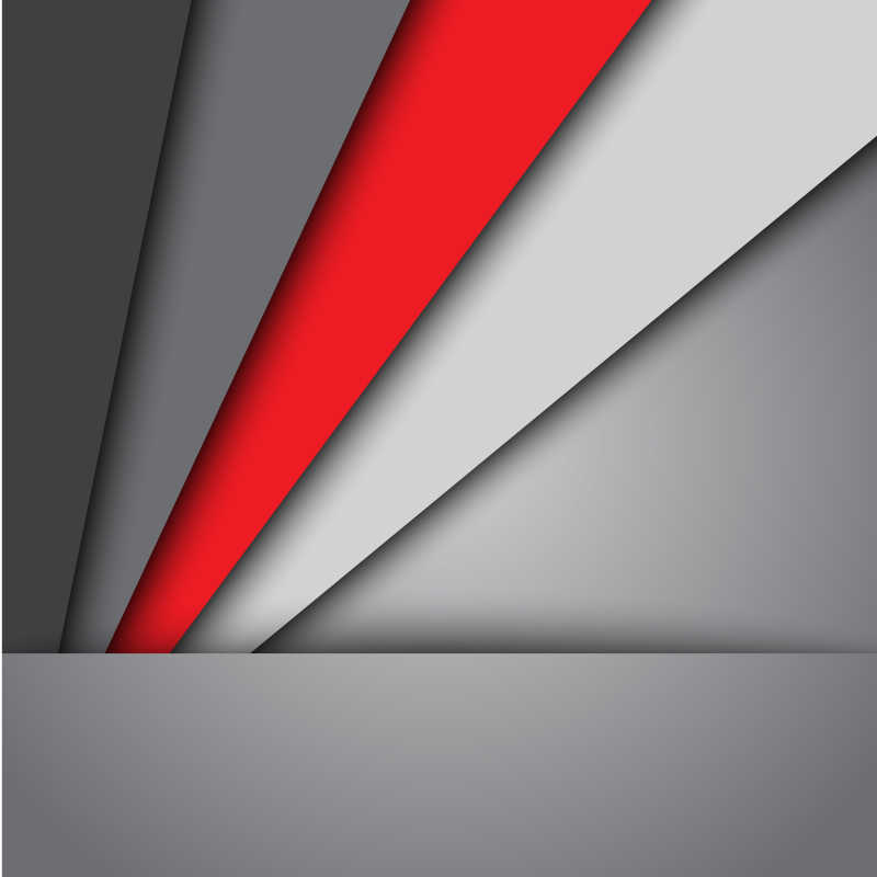 矢量的灰红搭配的卡纸背景