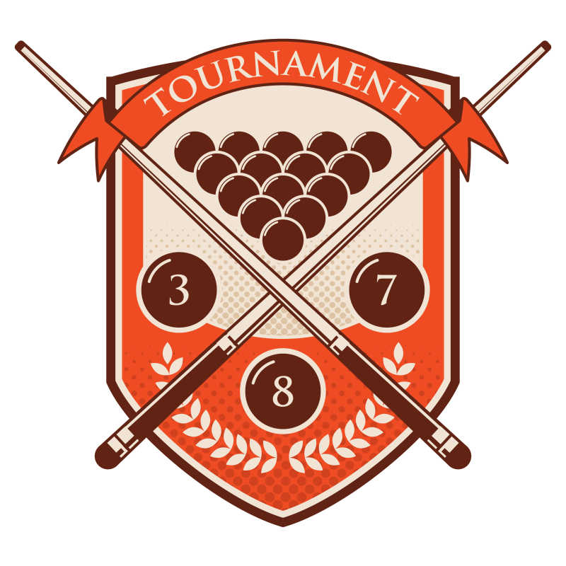 创意矢量台球设计元素