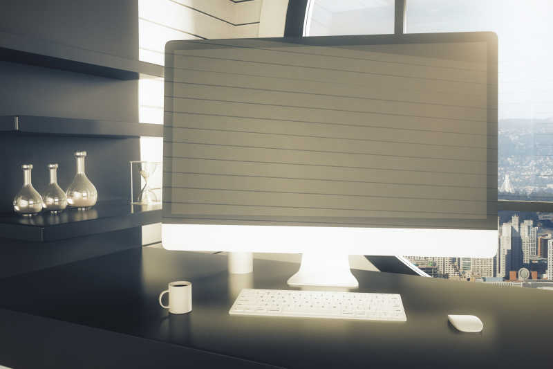 优雅的办公室工作场所