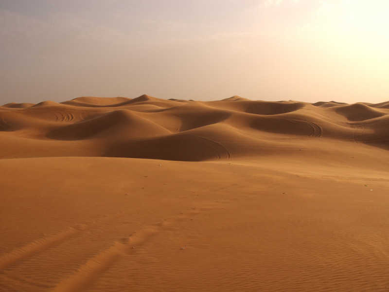 摩洛哥的撒哈拉沙漠