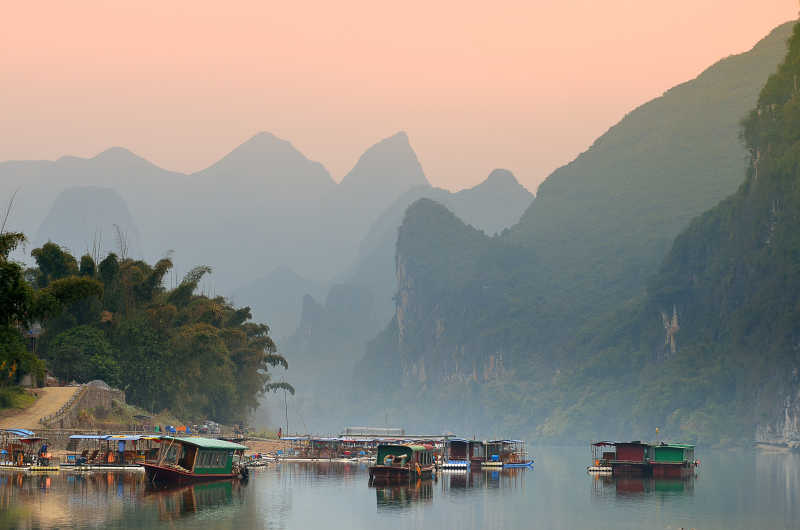 风水优美的桂林山水
