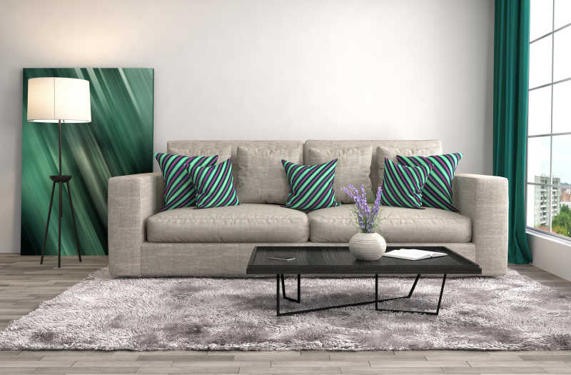 室内三维设计的示意图